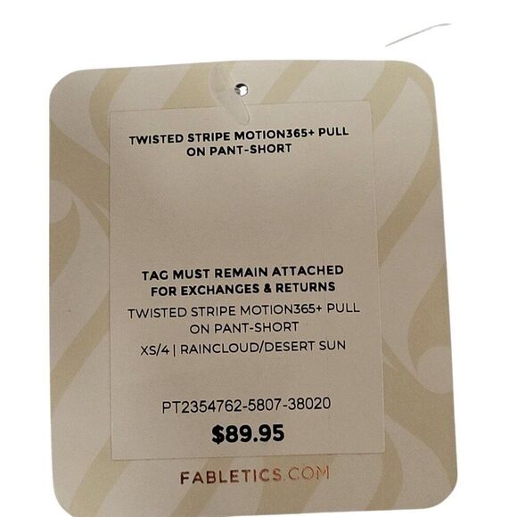 NEW Fabletics Motion365+ Sleek Stripe Legging | Sculpted Colorblock Stretch | XS - Picture 13 of 14